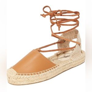 Saludos Lace Up Gladiator Espadrilles
